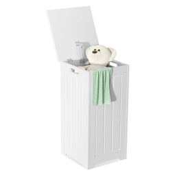 Coast 35L - Vrijstaande Wasmand - Scharnierend Bovendeksel - Wit