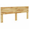 vidaXL - Hoofdbord - 200 - cm - massief - hout - eiken