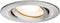 Paulmann Nova Plus - LED-Inbouwspots - Dimbaar - GU10 - Geborsteld staal (set van 3)