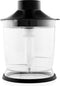 Tristar MX-4829 - Hand blender set - 1000W met garde chopper maatbeker - RVS Zwart
