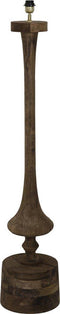 Light & Living Ronin Vloerlamp - Hout Donkerbruin - 29x29x135cm