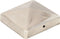 vidaXL - Paalkappen - 6 - st - piramide - 91x91 - mm - roestvrij - staal