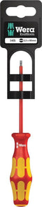 Wera geïsoleerde schroevendraaier - sleuf - 2,5 x 80mm