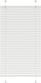 vidaXL - Plissé - rolgordijn - 70x100 - cm - stofbreedte - 69,4 - cm - polyester - wit