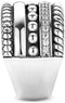 TI SENTO Dames Ring - 925 zilver - Zirconia wit - Maat 17.75 mm / maat 56 - 1835ZI