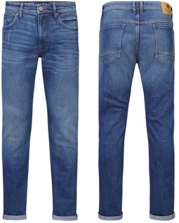 Petrol Industries Santiago Jeans - Denim Straight - Medium Used - W33-L34