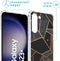 iMoshion Hoesje Geschikt voor Samsung Galaxy S23 Plus Hoesje Met Koord - iMoshion Design Hoesje met Koord - Zwart / Black Graphic