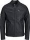JACK&JONES JJEROCKY JACKET NOOS - Heren Jas - Imitatie leer - Zwart - Maat S