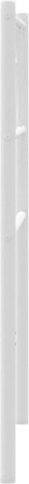vidaXL - Hoofdbord - 90 - cm - metaal - wit
