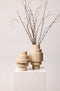 Mooisa Travertine Agano Vaas M