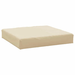 vidaXL - Palletkussen - 60x60x8 - cm - oxford - stof - beige