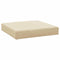 vidaXL - Palletkussen - 60x60x8 - cm - oxford - stof - beige