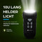 Exortus® PowerCrank - LED Zaklamp & Noodradio Dynamo 5-in-1 - Powerbank AM/FM Radio Zwart & Grijs