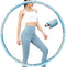 Hula Hoop - Volwassenen - 6/8 Standen - Afneembare Hoelahoep - Geschikt voor Buikvorming/fitness/sport/thuis/kantoor