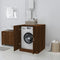 vidaXL - Wasmachinekast - 71x71,5x91,5 - cm - bruin - eikenkleur
