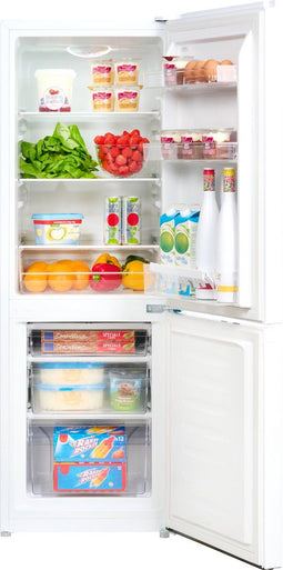 Everglades EVUD4040 - Koel-Vriescombinatie - 175 Liter - Wit - E Klasse - 5 Jaar Garantie