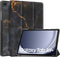 imoshion Tablet Hoes - Geschikt voor Samsung Galaxy Tab A9 Plus - Design Trifold Bookcase - Black Marble