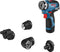 Bosch GSR 12V-35 FC Professional - Accuschroefboormachine - 2 x 3,0 Ah accu's - FlexiClick System (met 4 hulpstukken)