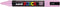 Verfstift posca pc5m m lichtroze