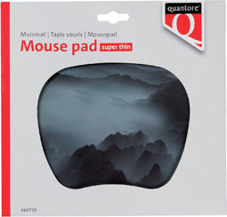 Muismat quantore ultra dun 21.7x20.5x0.5mm zwart | 120 stuks