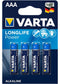 Varta Longlife Power AAA - Batterijen - Krachtige prestaties - Opbergbox