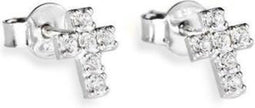 Amen Earrings Cross Zirkonia