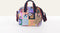 Oilily-Handtas Party Blocks Multicolor-Grey