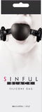 NS Novelties - Soft Silicone Gag - Bondage / SM Gags and muzzles Zwart