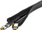 DELTACO LDR16 - Kabelsok - Klittenbandsluiting 3 meter - Zwart