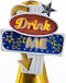 Flashing bottle topper - Drink me