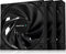 DeepCool FK120 - 120mm PWM Ventilator - 3x 1850 RPM 28dB(A) (3 stuks)