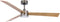 Beacon Airfusion Climate IV antiek nikkel plafondventilator met verlichting 132 cm - DC motor - Afstandsbediening