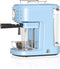 Swan One Touch Espressomachine – Gemalen Koffie & Koffiepads – Blauw