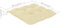 vidaXL - Stoelkussens - 2 - st - 50x50x7 - cm - oxford - stof - crèmewit