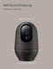 nooie 360 CAM 2 - Baby Monitor - 2K 360° Camera - Mocha