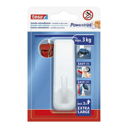 Haak voor ophanging TESA Powerstrips XL Zelfklevend