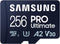 Samsung Pro Ultimate - microSD kaart 256GB - UHS-I tot 200/130 MB/s (1 stuk)