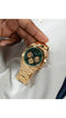 GUESS Equity GW0703G2 - Dameshorloge - 44 MM - Goud Groen