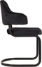 LABEL51 Otta Eetkamerstoel - Zwart - Fluweel