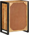 vidaXL - Dressoir - 55x35x70 - cm - massief - ruw - mangohout