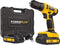 Powerplus POWX00425 Accuboormachine - 16V Li-ion - incl. 2 accu's - incl. gereedschapskoffer