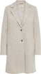 ONLY ONLCARRIE MEL COAT OTW NOOS - Dames Jas - Omkeerbaar - Katoen/Polyester - Etherea Melange