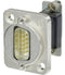 Neutrik NADB15MF - D-sub adapter 15-polig - Zilver Zwart