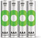 GP ReCyko Rechargeable AAA batterijen - Oplaadbare batterijen AAA - (650mAh) - 4 stuks