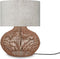 GOOD&MOJO Tafellamp Kalahari - Naturel/Rotan - Ø32cm - Modern