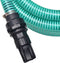 vidaXL - Zuigslang - met - koppelingen - 7 - m - 22 - mm - groen