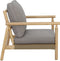 Stoel-Bank Loungeset - Hanna - Acaciahout - The Outsider