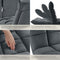 tectake® Snooze - Relaxfauteuil - XXL opvouwbaar met ligfunctie - Verstelbare rugleuning - Grijs