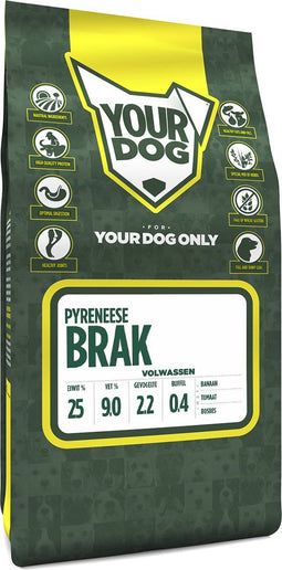 Yourdog Pyreneese franse brak Rasspecifiek Adult Hondenvoer 6kg | Hondenbrokken