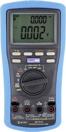 Metrel MD 9070 - Isolatiemeter - Isolatieweerstand tot 1000 V - CAT IV 600 V (2 stuks)